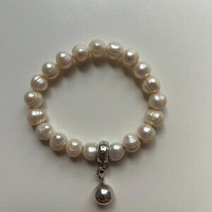 Thomas Sabo Natural Pearl charm bracelet (no charm) Size S